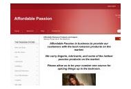 Affordablepassionstore Coupon Codes April 2024