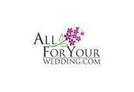 All For Your Wedding Coupon Codes April 2024