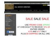 Allwoodarrows Coupon Codes April 2024