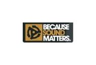 Because Sound Matters Coupon Codes June 2023