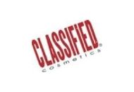 Classified Cosmetics Coupon Codes April 2024