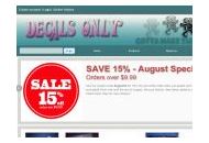 Decalsonly 15% Off Coupon Codes May 2024