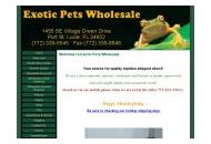 Exoticpetswholesale Coupon Codes September 2023