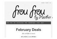 Froufroubyheathersue Coupon Codes June 2023