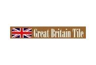 Great Britain Tile 10% Off Coupon Codes May 2024