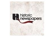 Historic-newspapers Uk Coupon Codes May 2022