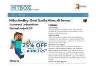 Hitboxhosting 25% Off Coupon Codes May 2024