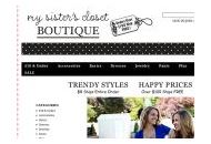 Mysisterscloset-boutique 15% Off Coupon Codes May 2024