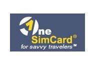 Onesimcard 50% Off Coupon Codes May 2024