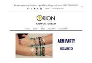 Orionfashionjewelry 50% Off Coupon Codes May 2024