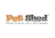 Pet Shed 5$ Off Coupon Codes May 2024