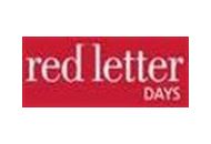Red Letter Days Coupon Codes August 2022