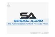 Seismic Audio Speakers Coupon Codes July 2022