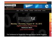 Seriousplayconference Coupon Codes April 2024