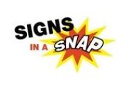 Signs In A Snap Coupon Codes April 2024