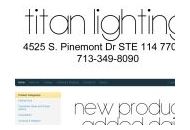 Titanlightinghouston 10% Off Coupon Codes May 2024